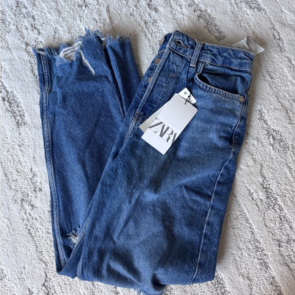Zara Classic Blue Denim Jeans